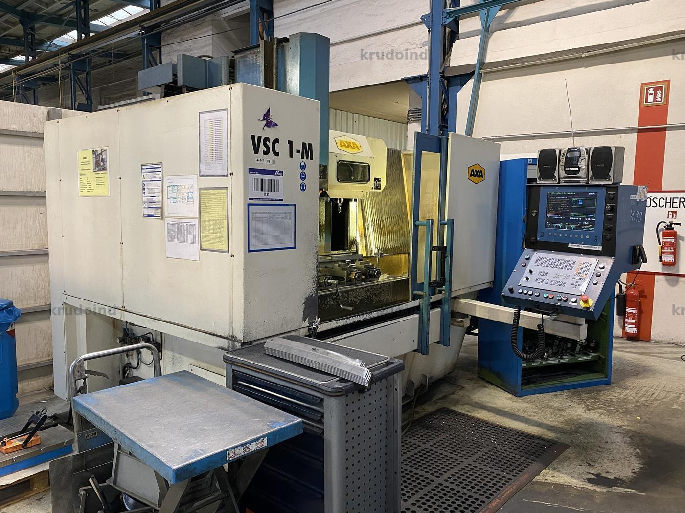 Vertikales CNC-Bearbeitungszentrum - AXA VSC 1-MK