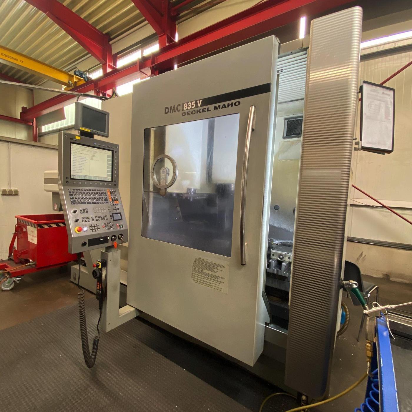 CNC Vertical Machining - DECKEL MAHO DMC 835V